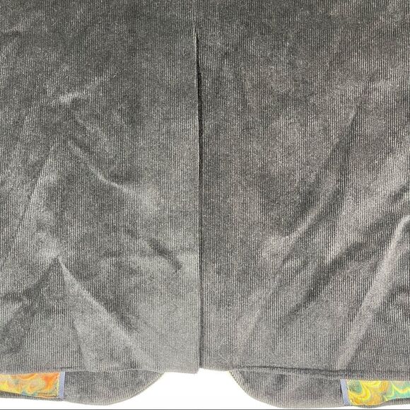 Haight & Ashbury Holland Blazer Sport Coat Corduroy Navy Pyschedelic Men's 42R - Picture 11 of 11